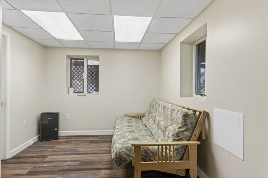 Basement futon