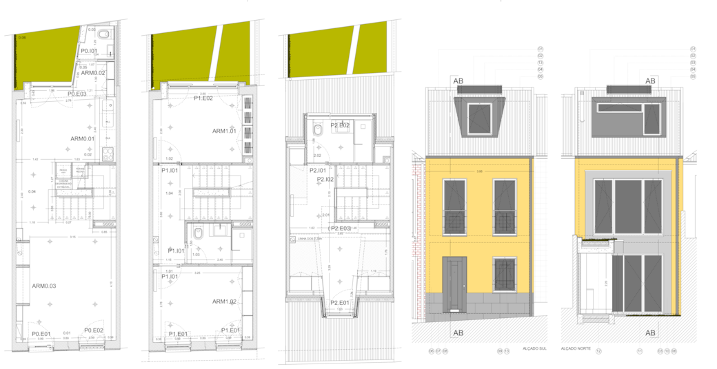 The floor plan shows the clever multi-level design of this unique historic townhouse.