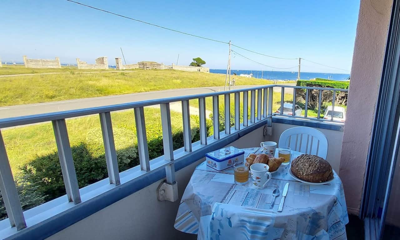 Vue mer depuis la terrasse
