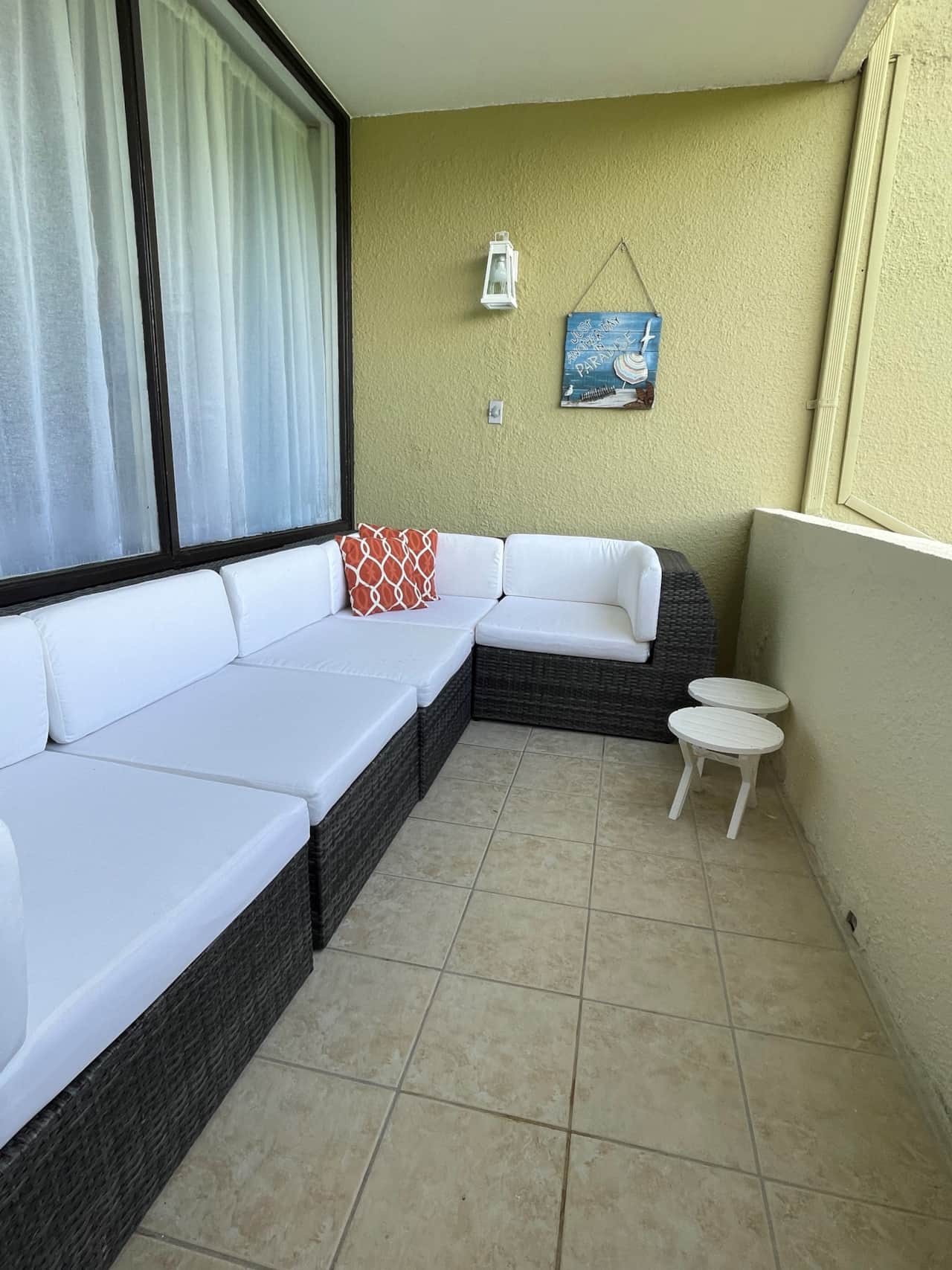 Balcony Seating Area