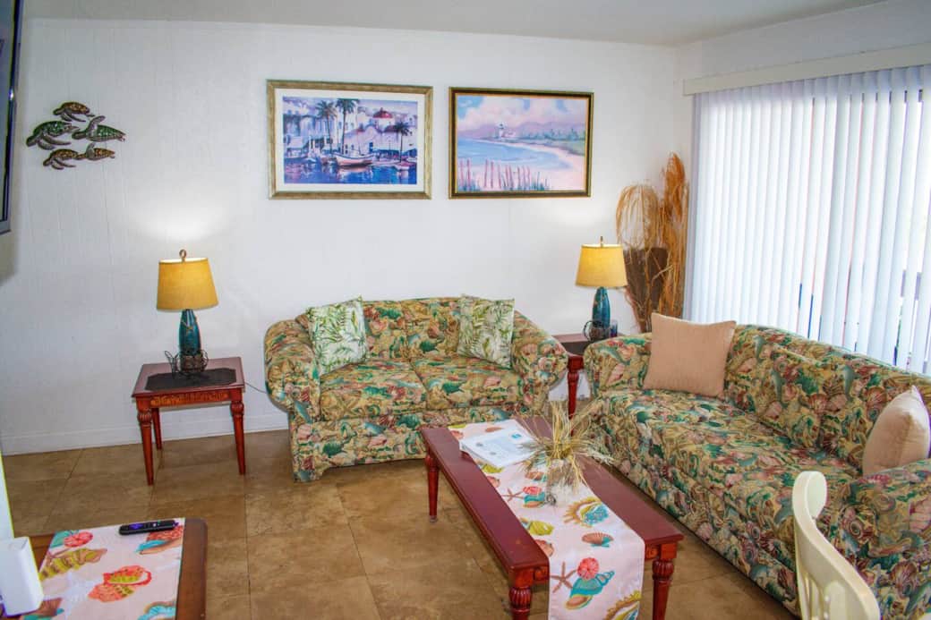 Living Room Area with Queen Sleeper Sofa and Upgraded 5-inch Memory Foam Mattress Living Room Area with Queen Sleeper Sofa and Upgraded 5-inch Memory Foam Mattress