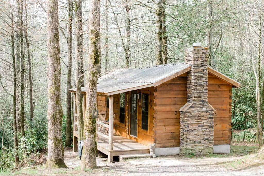 a Cozy Cabin nestled in the woods a Cozy Cabin nestled in the woods