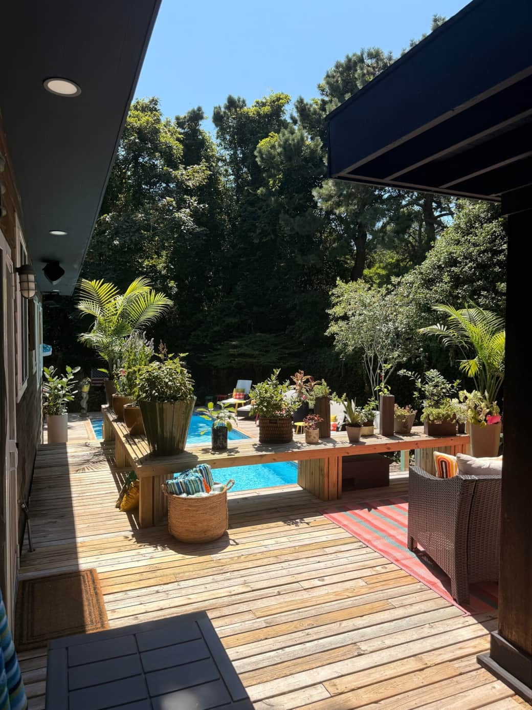 Side Yard | Upper Deck View 