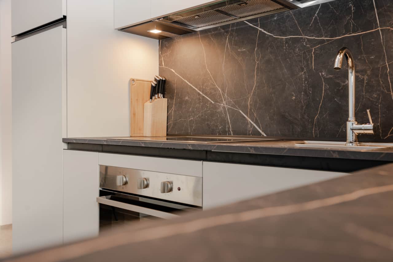 Cucina completamente attrezzata