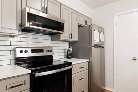 Stove and Microwave