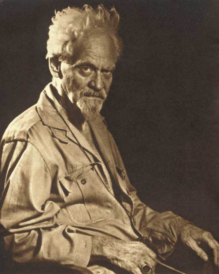Gerald Gardner portrait 1950s founder of modern Wicca