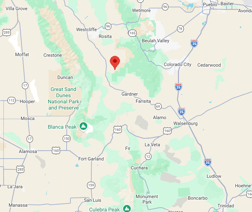 Map of the property location