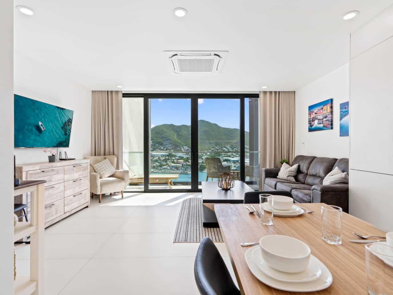 Dining + Living Area