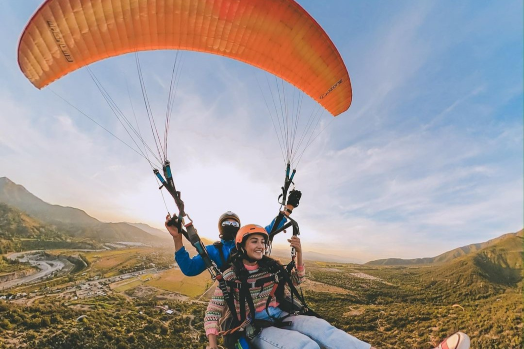 Parapente en Santa Elena
