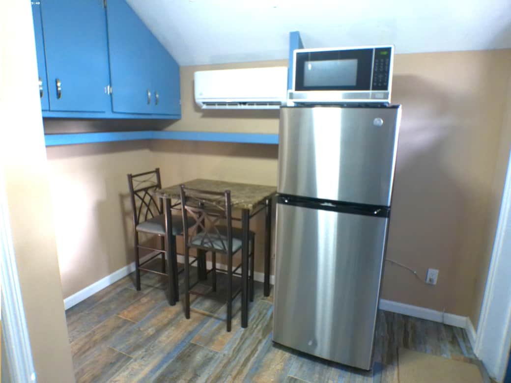Partial view of kitchen