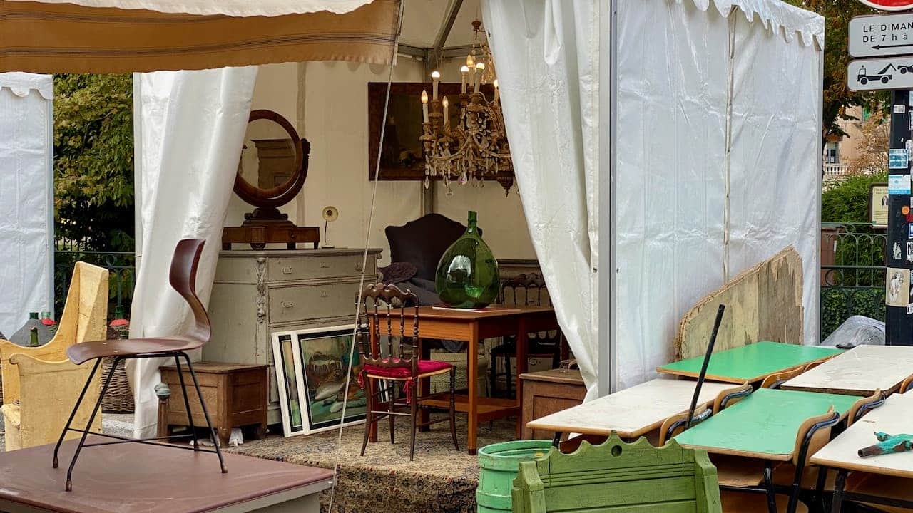 Eine etwas andere Zelt-Einrichtung