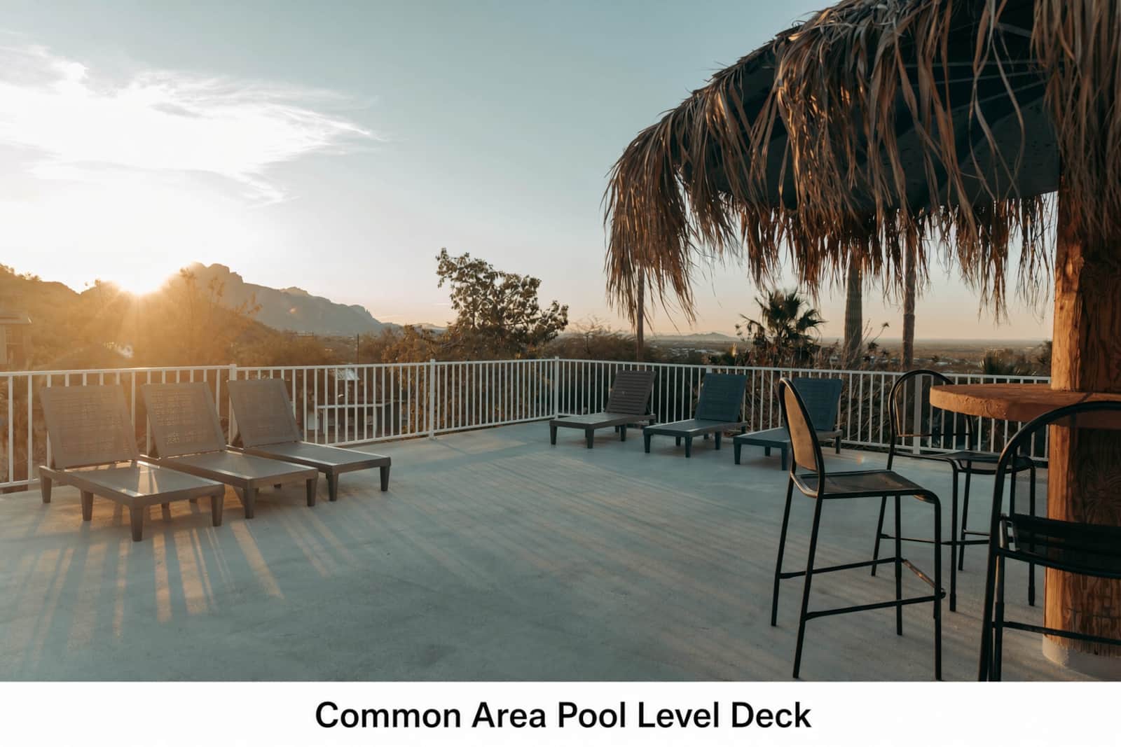 Common Area Pool Level Deck