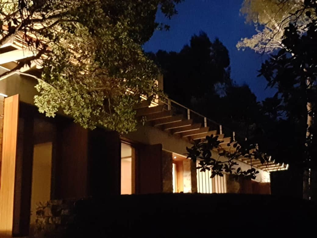 Villa Nyland by night