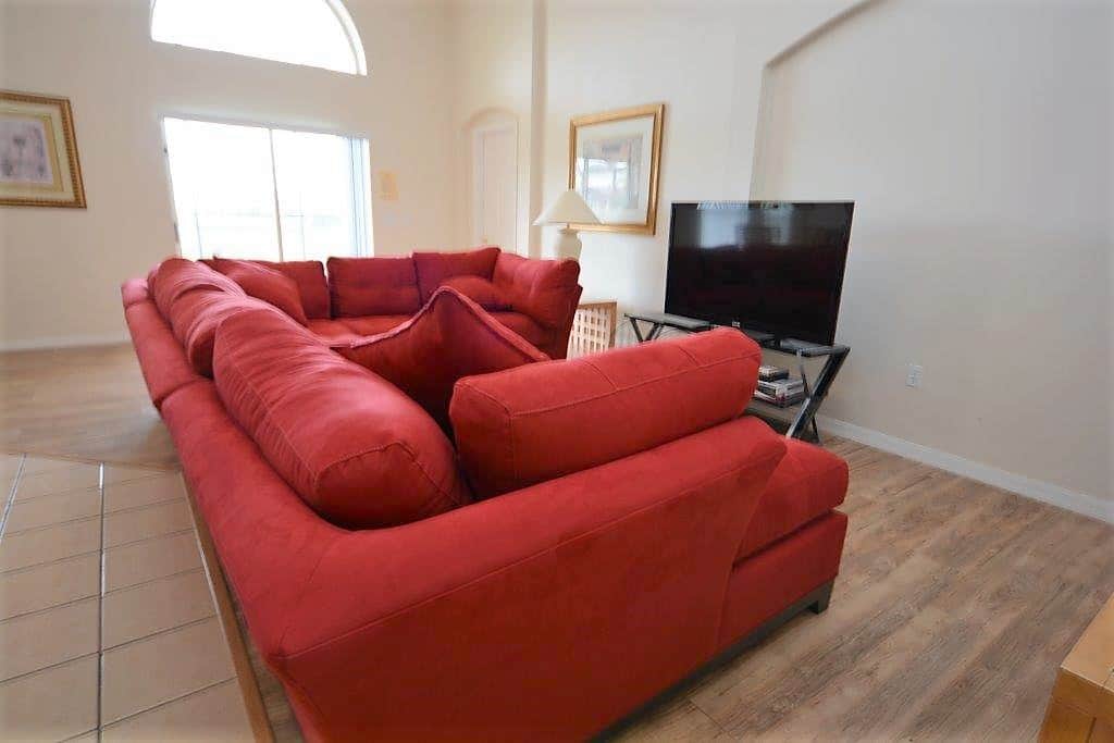 Lots of space to relax inside