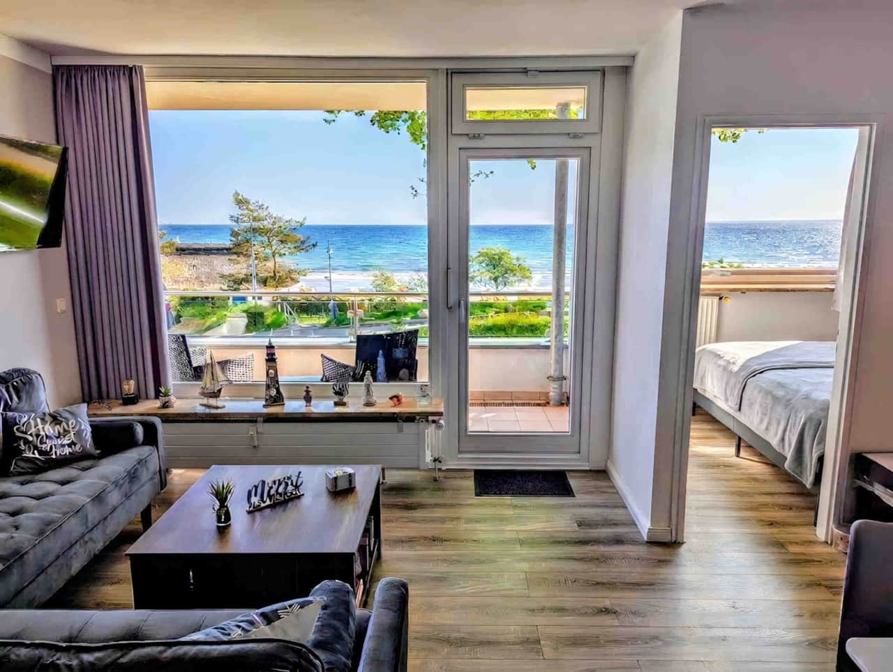 Ferienwohnung Ostsee Meerblick Strand