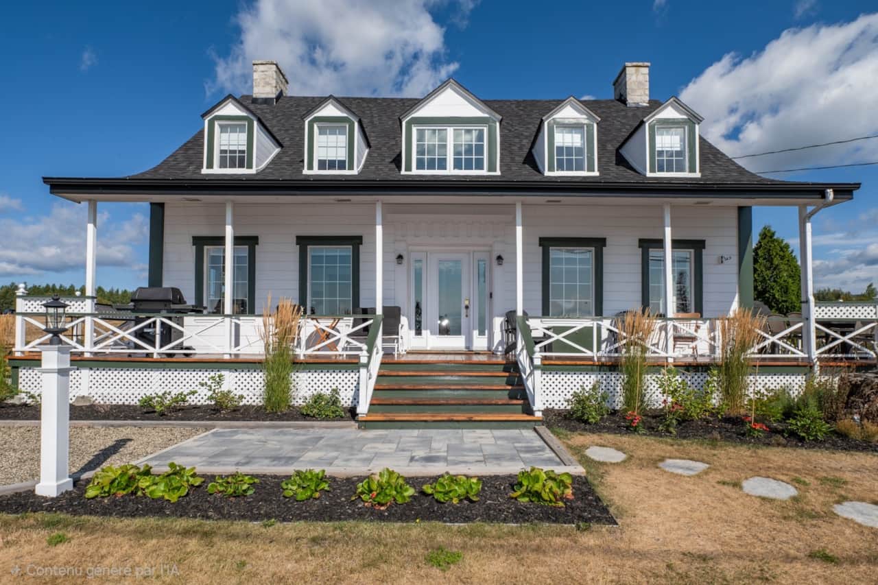 Front view of the house! 