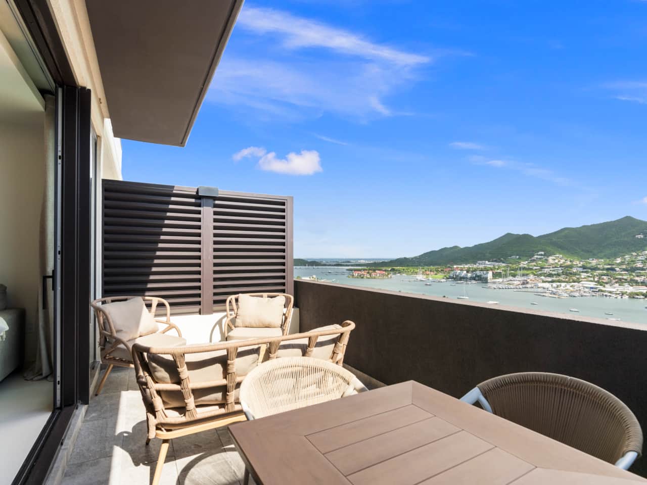 Terrasse avec vue