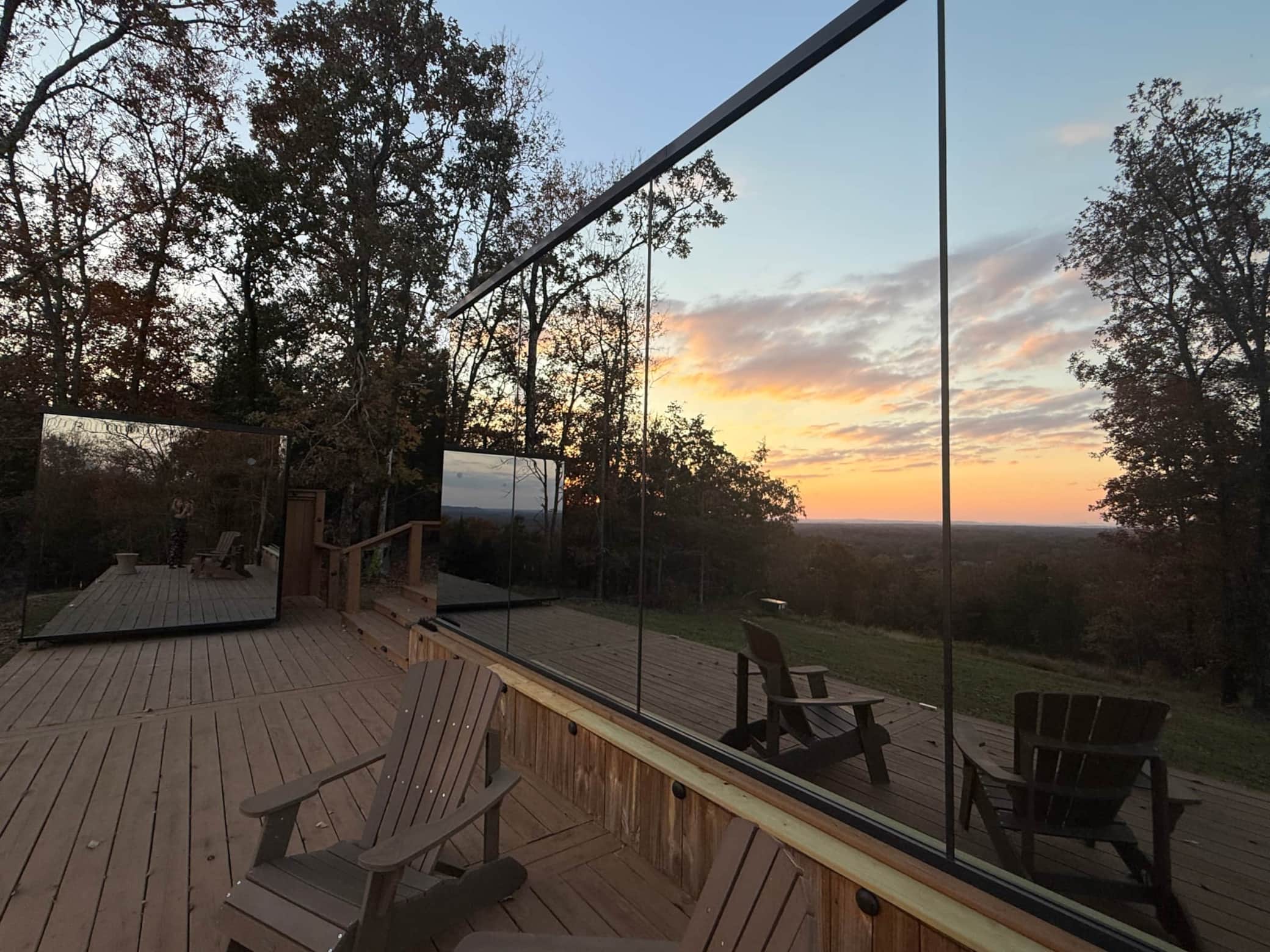 The Mirror Cabin at Dusk.JPG