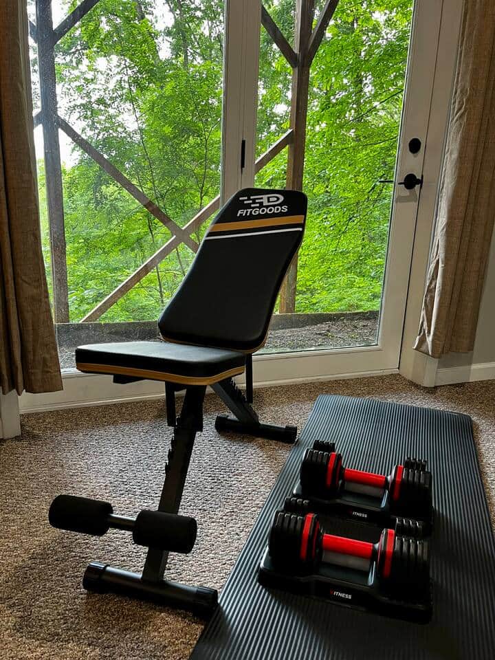 Are you the type of person who cannot truly relax without getting in a good workout.  Take time to lift weights, stretch, and maybe do a little yoga. 