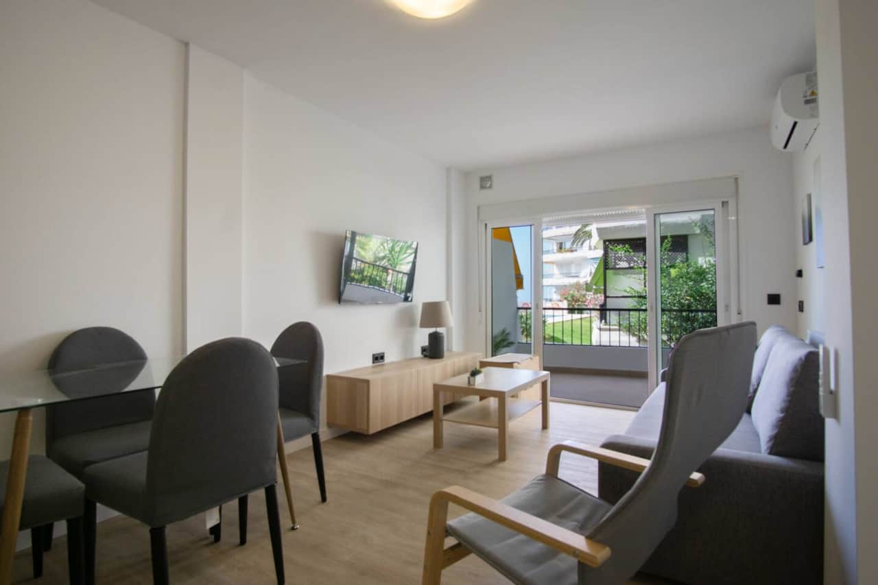 Living room of holiday apartment Nerja Costa del Sol