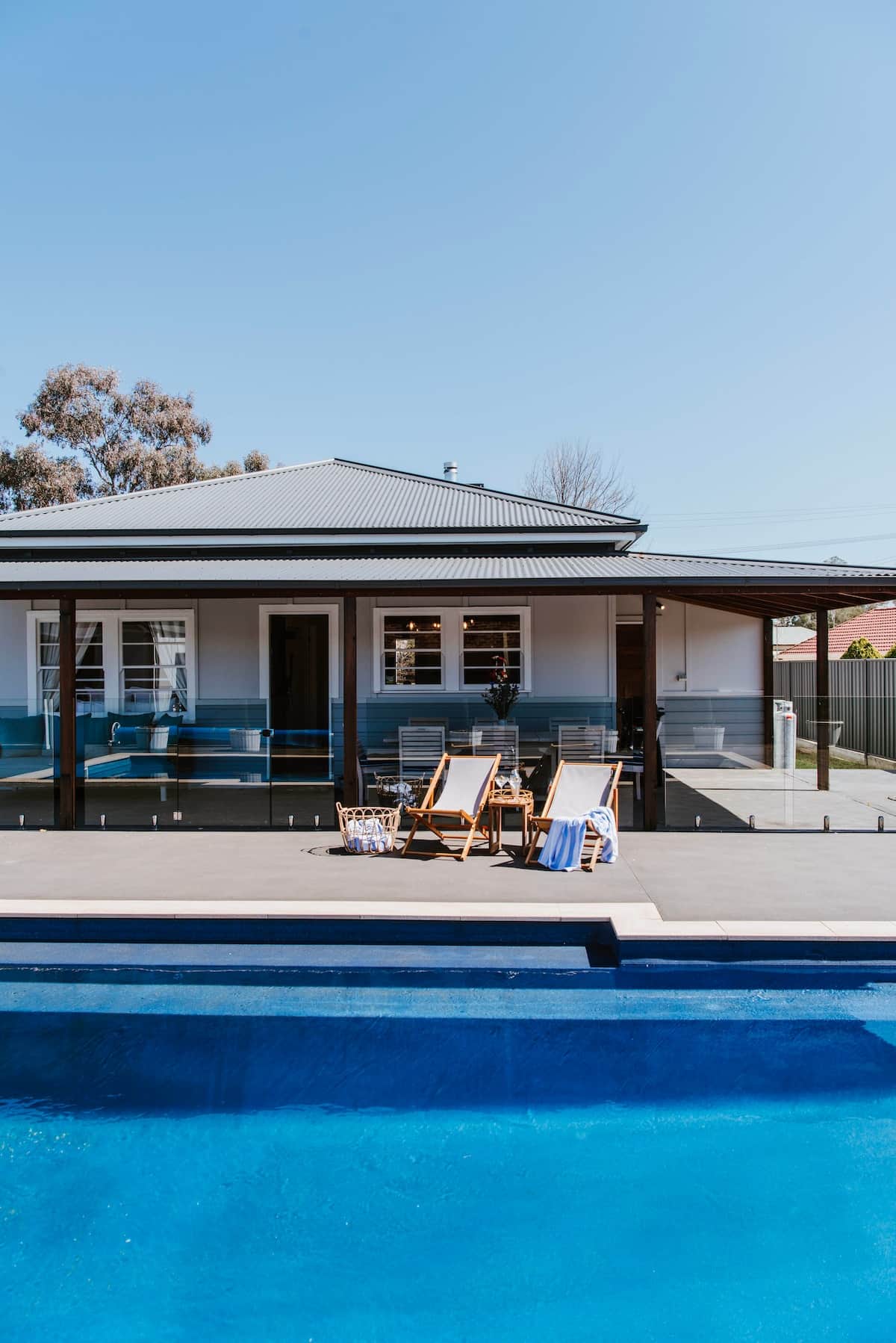 Splash in the pristine heated pool
 we pride ourselves on maintaining it with professional servicing with fortnightly maintenance. Ideal for relaxing, swimming, or enjoying quality time with family and friends.