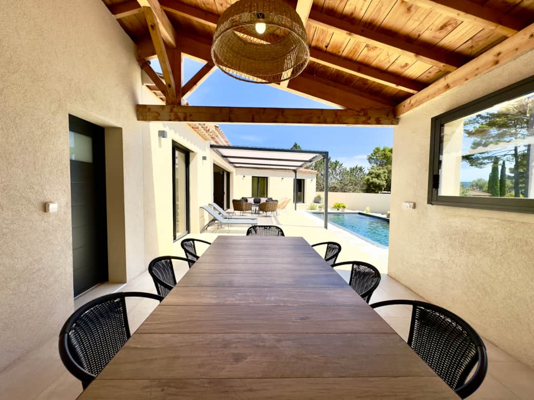 Villa Solea repas en famille