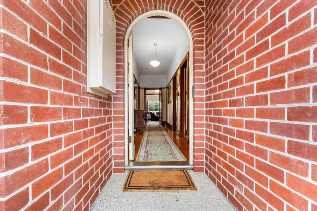 Front Door - view of hallway