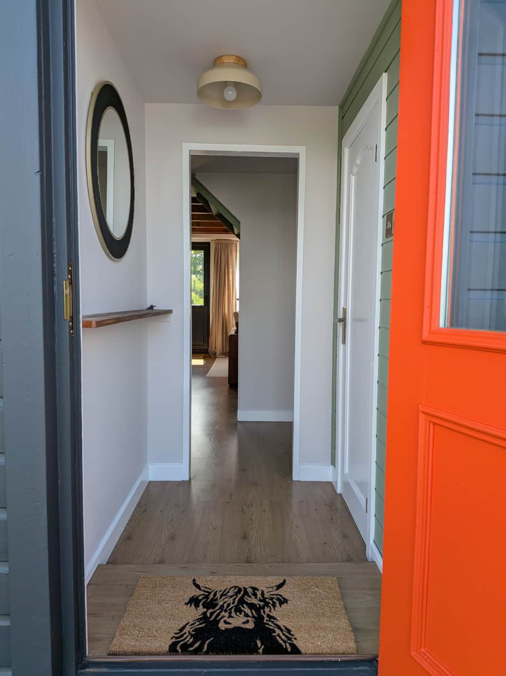 The Chalet entranceway