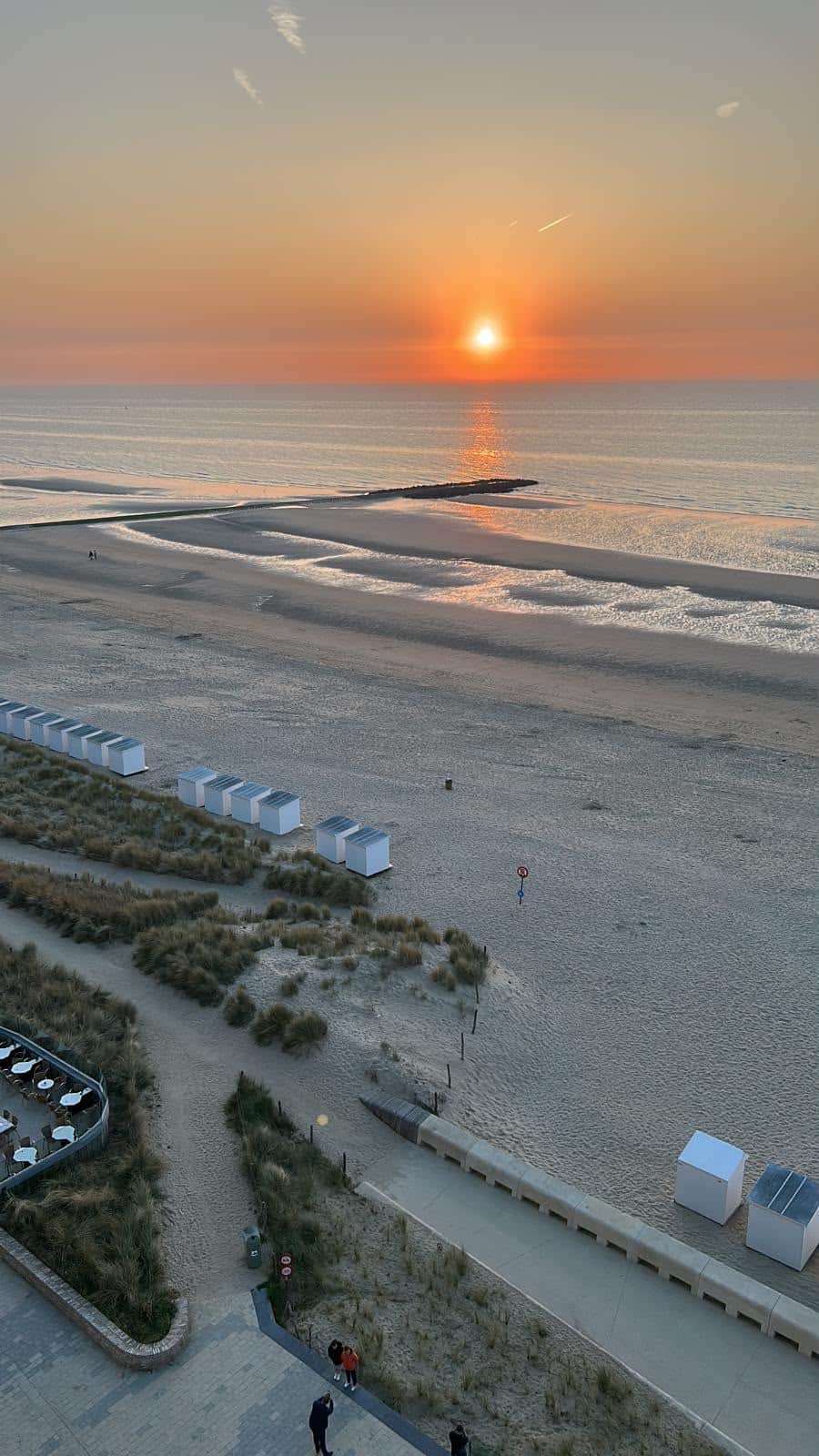 Sunset from the terrace