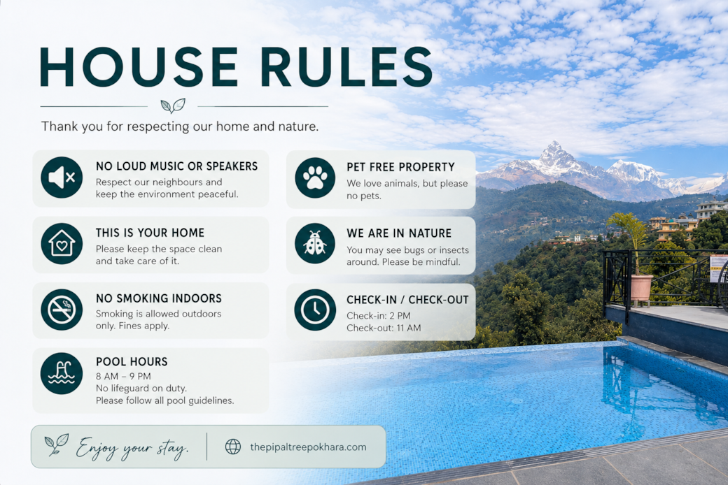 House Rules - The Pipal Tree