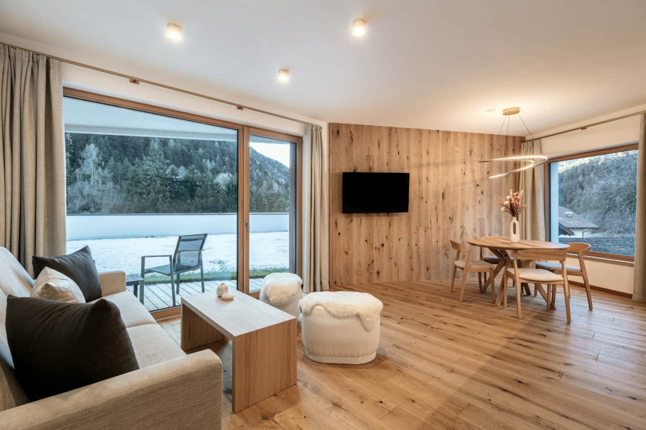Living Room with Kitchenette