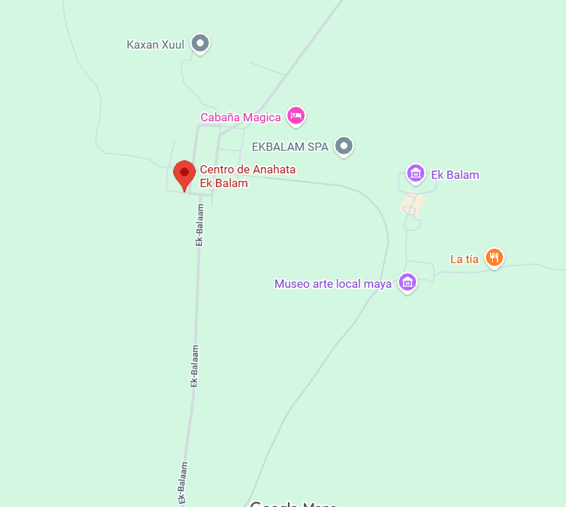 Carte de l'emplacement de l'hébergement