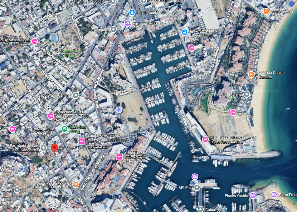 Map of the property location