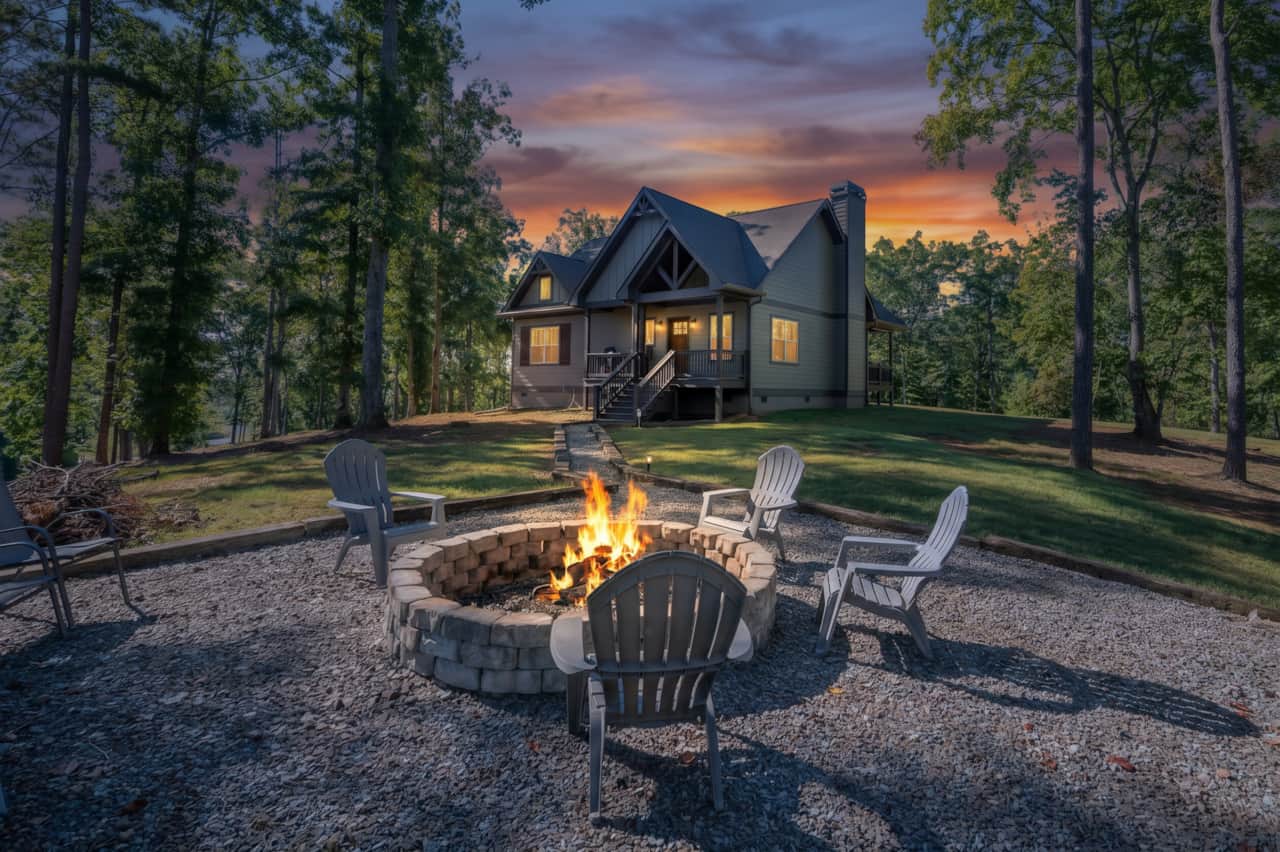 Comfortable 2 bedroom, 2 bath house with 3.5 acres to roam around.
