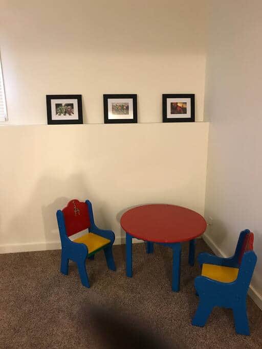 Kids area in Living room Kids area in Living room