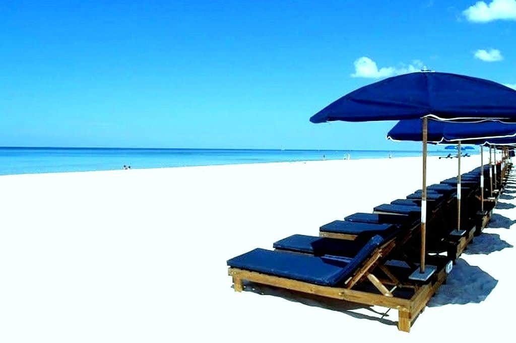 Beach chairs