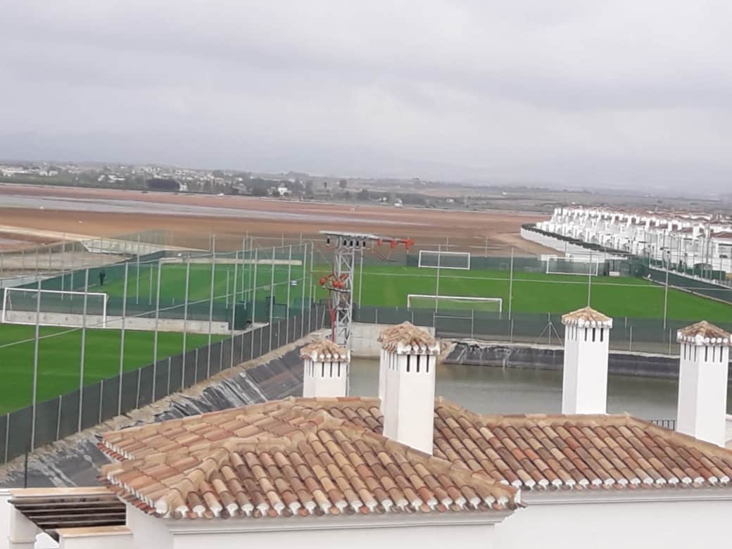 View to Football Training Area