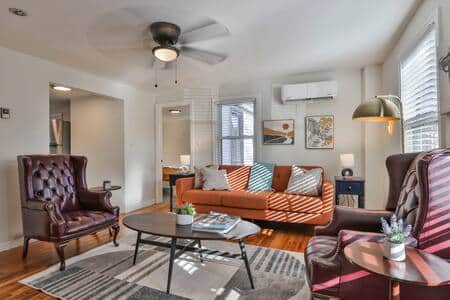 Bright Living Room Area