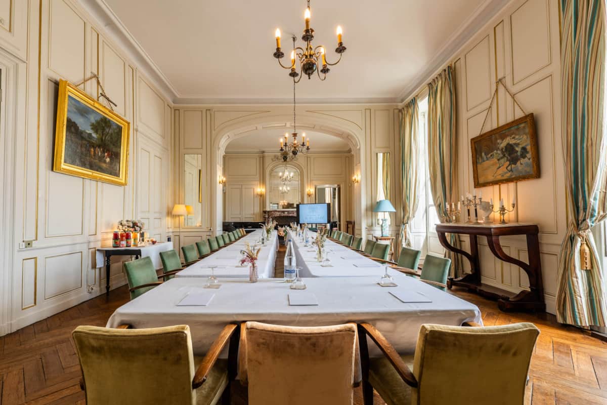Grand Salon tables en U