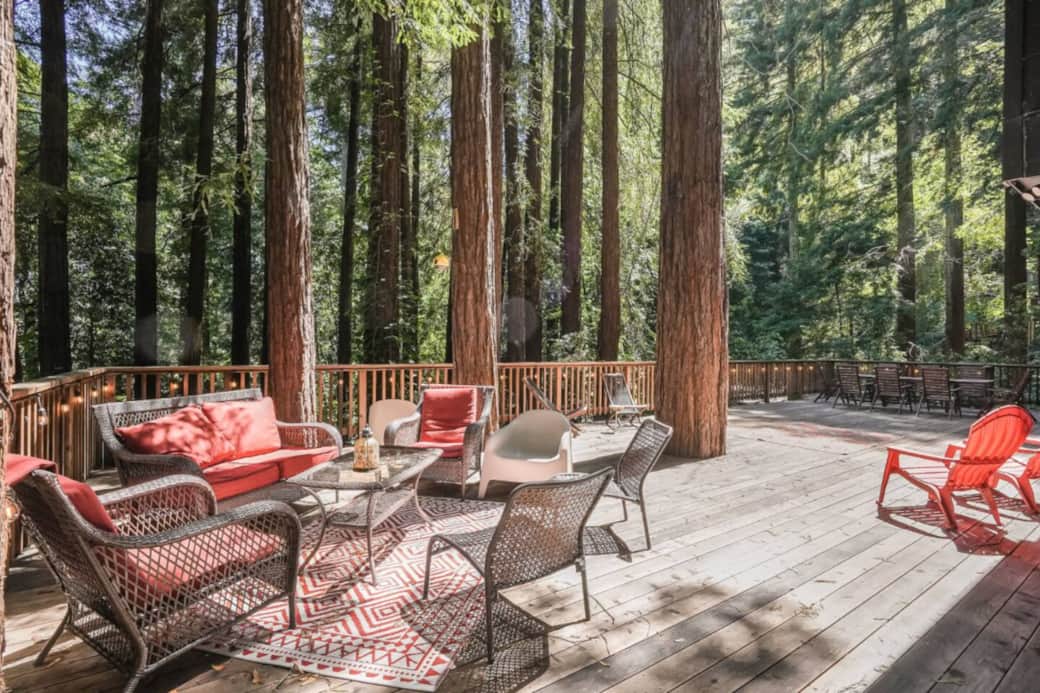 Deck leisure area