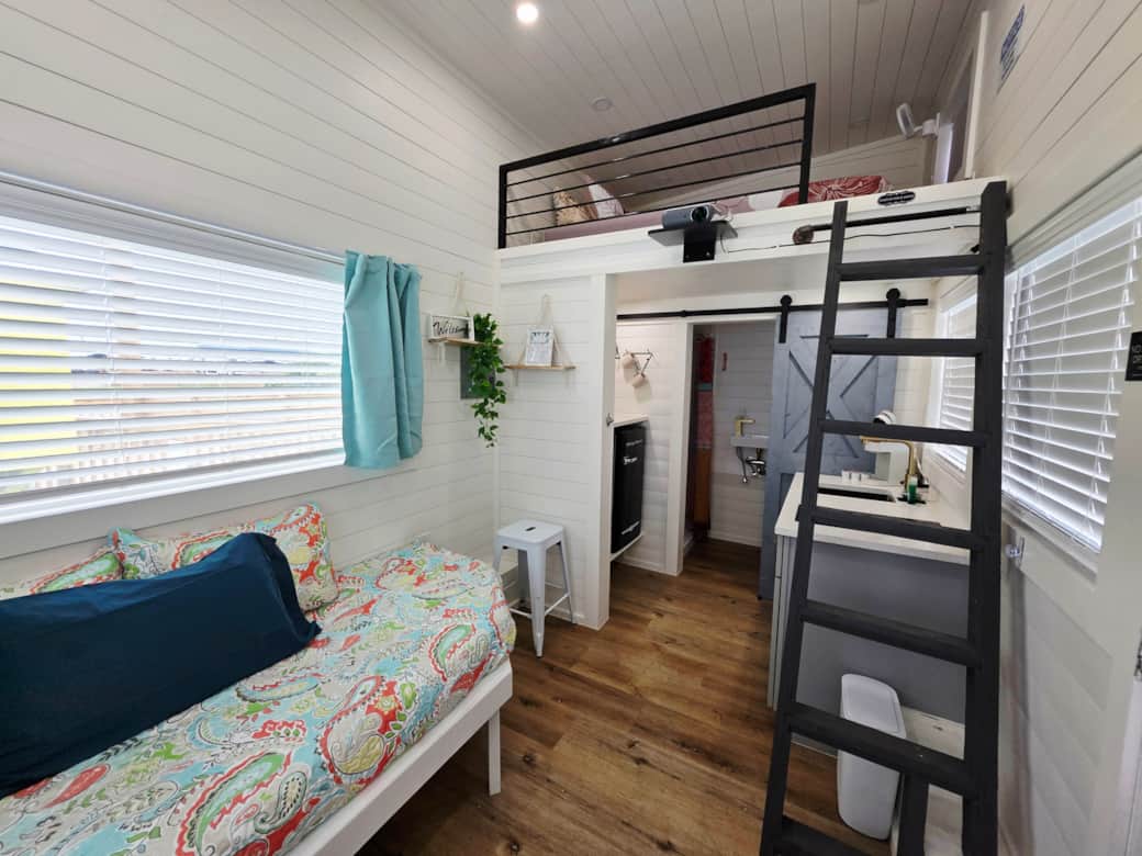 Twin size foam daybed for seating or extra sleep space!