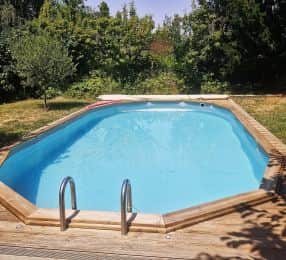 piscine gite maison des bords de Loire