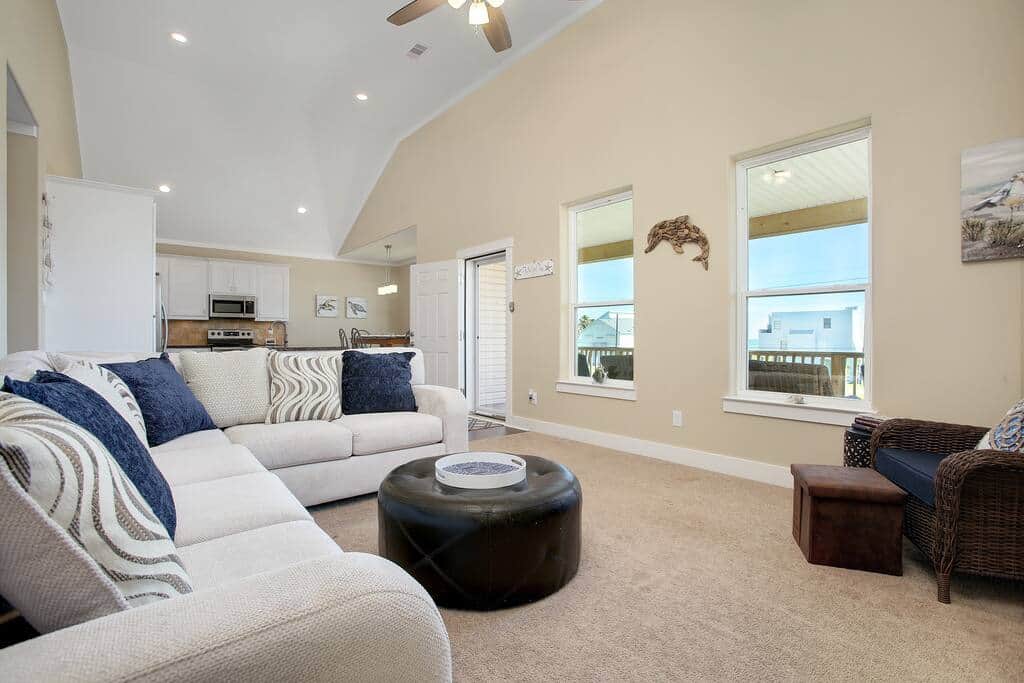 Living Room with Ocean View