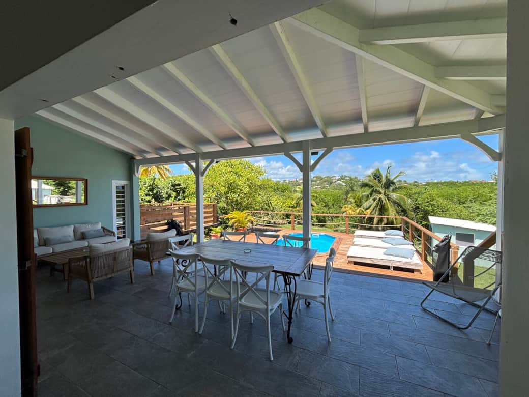 Terrasse arrière 