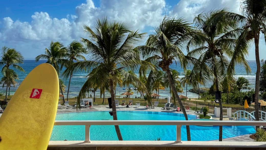 Ti Kaz surf Funky host 2026 - vue terrasse 7