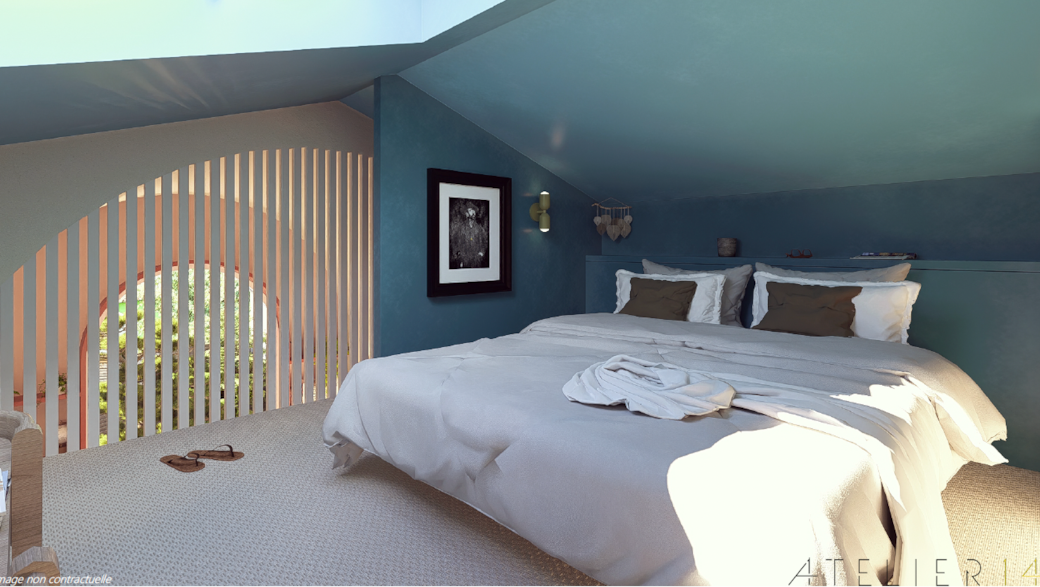 Chambre mezzanine