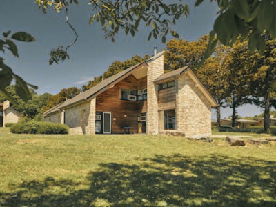 Ferienhaus außen