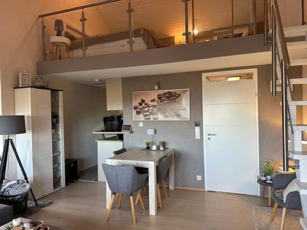 Offene Maisonettewohnung