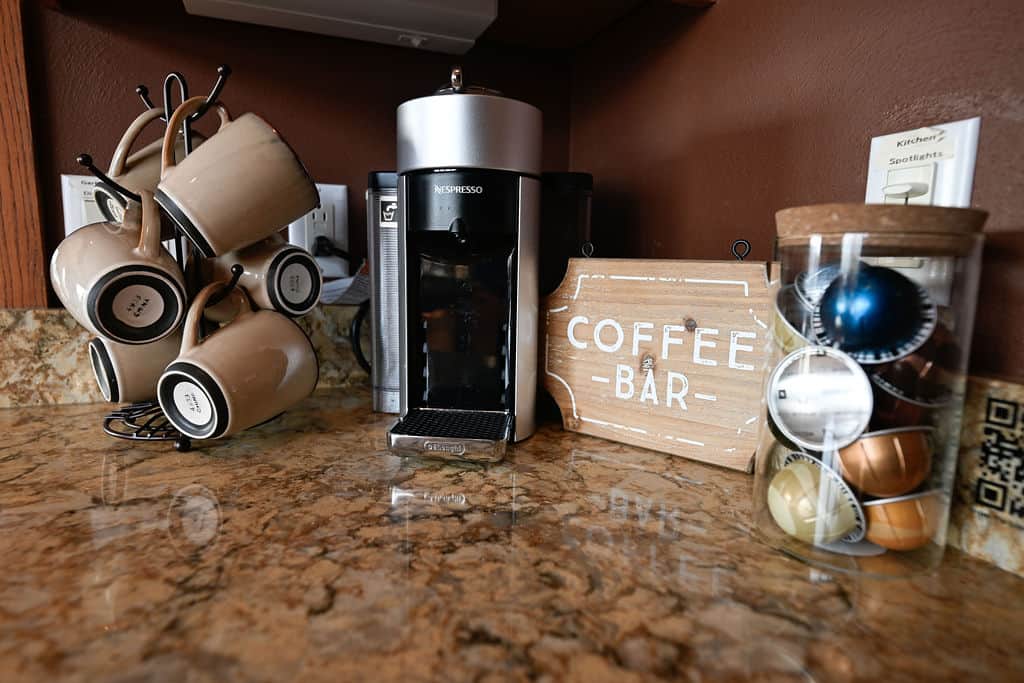 Nespresso and Pods Provided