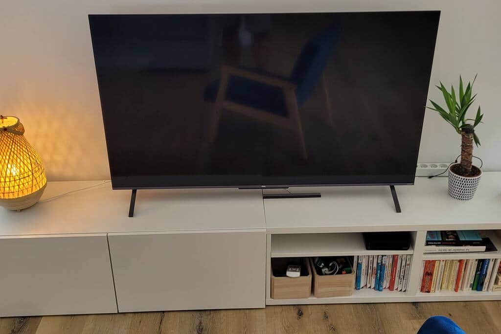 Smart TV + console + lecture